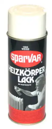 Heizkörper-Sprühlack Sparvar 6015040, 400 ml, 80 °C, weiß