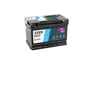 Exide-Batterie Exide 096 AGM, 70 Ah, AGM700 EK700