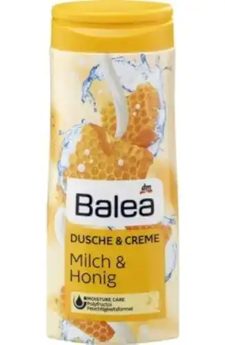 Balea-Duschgel Balea Cremedusche Milch & Honig, 300 ml