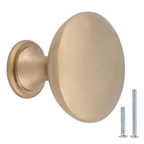 Türknauf Amazon Basics AB100-GC-10 Möbelknäufe, 3 cm