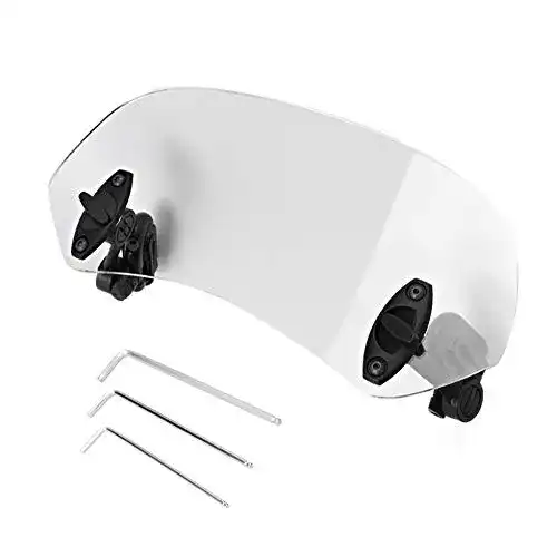 Motorrad-Windschild DEWIN Windabweiser, universal
