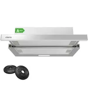 Flachschirmhaube CIARRA CBCS6906D, 2 Stufen LED-Beleuchtung