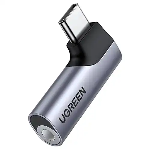 USB-C-Klinke-Adapter UGREEN USB C auf 3,5mm Klinke 90 Grad