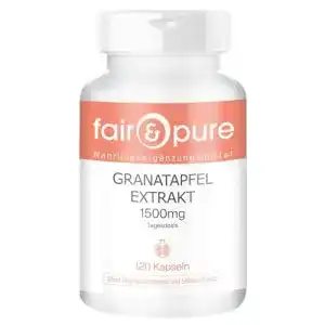 Granatapfel-Kapseln Fair & Pure Granatapfel-Extrakt 500mg