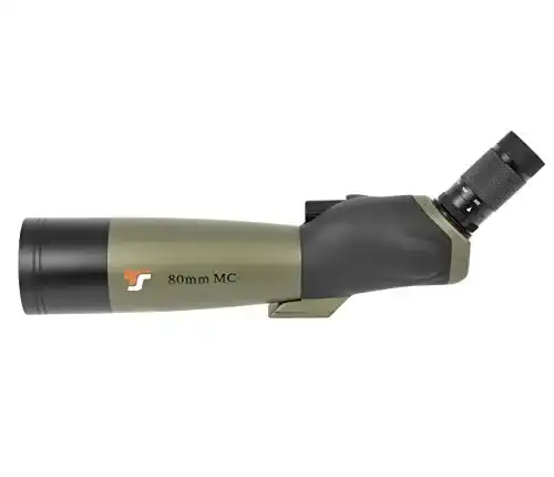Spektiv 20-60×80 TS-Optics Zoom für Sportschützen Tragetasche