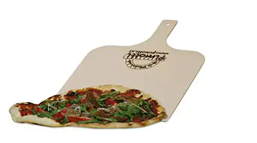 Pizzaschaufel Pimotti, aus naturbelassenem Sperrholz