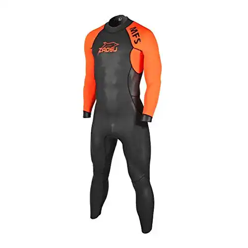 Neoprenanzug Triathlon ZAOSU Herren MFS | Wetsuit Farbe:orange