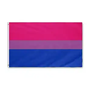 Bi-Flagge Star Cluster 90 x 150 cm LGBT/Flagge