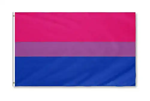 Bi-Flagge Star Cluster 90 x 150 cm LGBT/Flagge