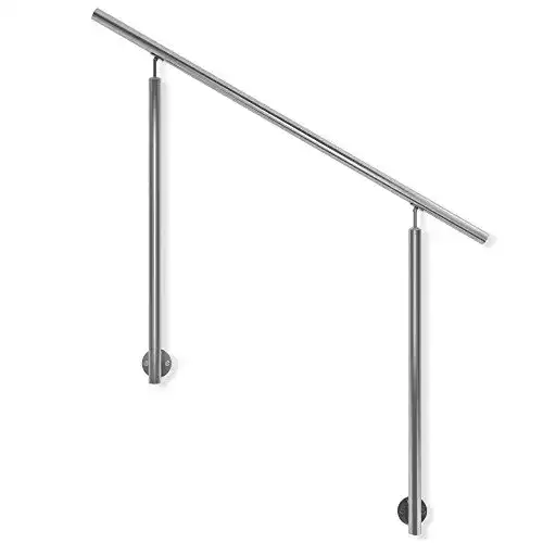 Geländer DOLLE Eingang, Edelstahl, Länge 150 cm, Höhe 100 cm