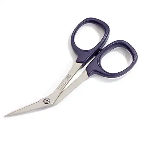 Stickschere Prym Schere Professional gebogen 4” 10 cm, Edelstahl