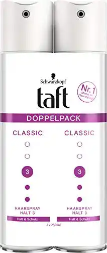 Taft-Haarspray TAFT Haarspray Classic Halt & Schutz, Haltegrad 3