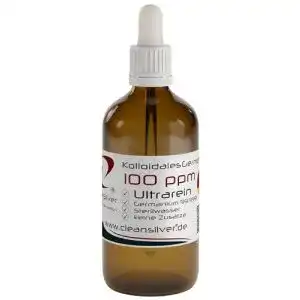 Kolloidales Germanium CleanSilver 100 ppm 100ml Pipette