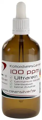 Kolloidales Germanium CleanSilver 100 ppm 100ml Pipette