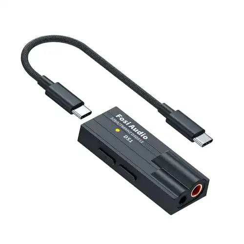 Mobiler Kopfhörerverstärker Fosi Audio DS1 DSD512 HiFi USB C