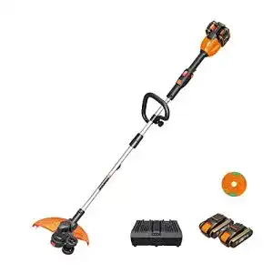 Rasentrimmer WORX 40V Akku WG184E, 2 x 20V/2.0Ah, Powershare