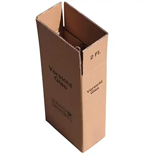 Flaschenkarton Weinkarton 5 x 2er Versandkarton 2-wellig