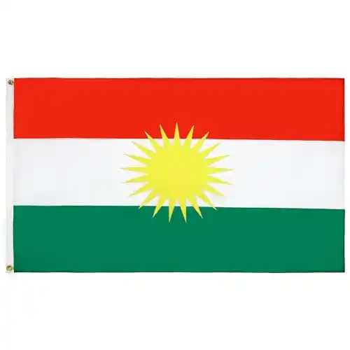 Kurdistan-Flagge AZ FLAG Flagge Kurdistan 90x60cm