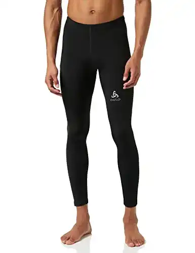 Langlaufhose Odlo Herren Tights ELEMENT WARM Laufhose, black