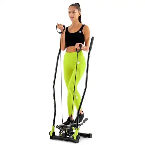 Swing-Stepper HS HOP-SPORT Hop-Sport Swing Stepper HS-45S Slim Up-Down-Side-Stepper für Zuhause