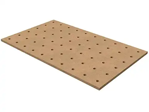 MDF-Platten Schubica Lochrasterplatte Werkbank Lochplatte