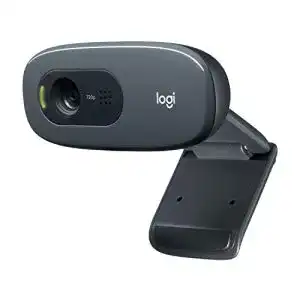 Webcam Logitech C270, HD 720p, 60° Sichtfeld, Fester Fokus