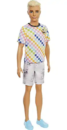 Barbie-Ken Barbie GRB90 Ken Fashionistas Puppe blond