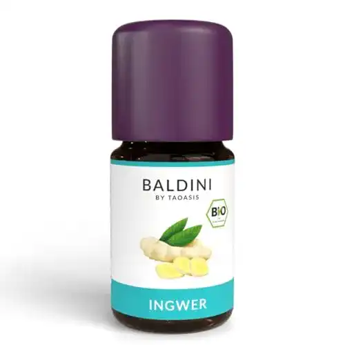 Ingweröl Baldini, BIO, 100% naturreines ätherisches Ingwer Öl, 5ml