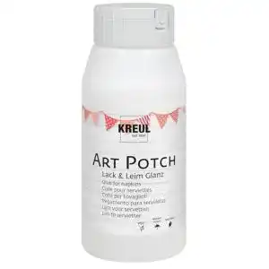 Serviettenkleber Kreul 49153 Art Potch Lack und Leim transparent