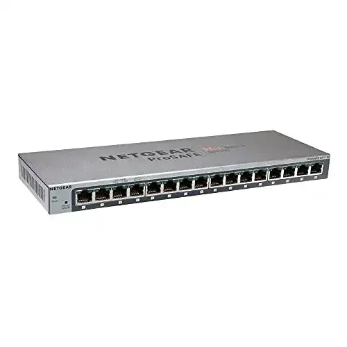 Die beste 16-Port-Gigabit-Switch Netgear GS116E Switch 16 Port Gigabit 2026 Test Bestseller 16-Port-Gigabit-Switch Netgear GS116E Switch 16 Port Gigabit