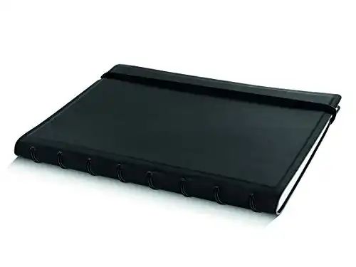 Notizbuch Filofax, A5, nachfüllbar, schwarz