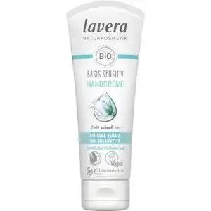 Vegane Handcreme lavera basis sensitiv Handcreme Bio Aloe Vera