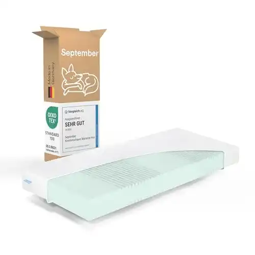 Die beste Rollmatratze 140 x 200 cm Snooze Project Essential, Kaltschaum 2026 Test Bestseller Rollmatratze 140 x 200 cm Snooze Project Essential, Kaltschaum