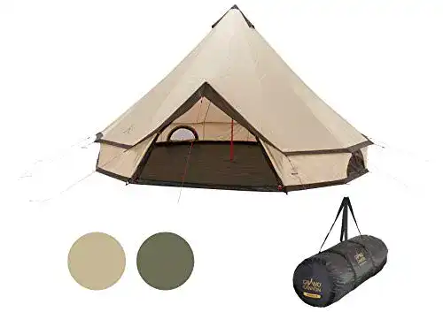 Die beste Grand-Canyon-Zelt Grand Canyon Indiana 10 - Rundzelt für 10 2026 Test Bestseller Grand-Canyon-Zelt Grand Canyon Indiana 10 – Rundzelt für 10