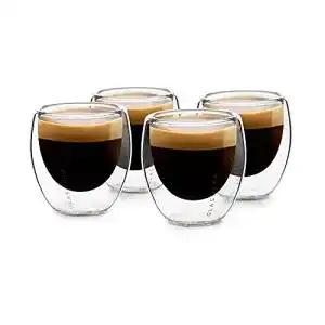 Espresso-Tassen GLASWERK Design Espressotassen Set, 4 x 80ml