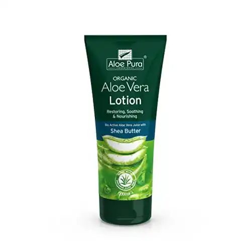 Aloe-vera-Bodylotion Aloe Pura Oragnic Aloe Vera Lotion 200 ml
