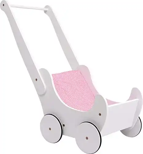 Small-foot-Spielzeug Small Foot 2020368 2864 Holzpuppenwagen