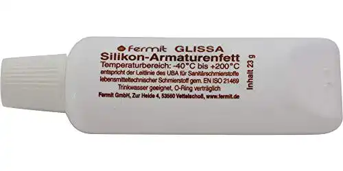 Die beste Armaturenfett Fermit GLISSA SILIKON Schmier- und Dichtmittel 2026 Test Bestseller Armaturenfett Fermit GLISSA SILIKON Schmier- und Dichtmittel