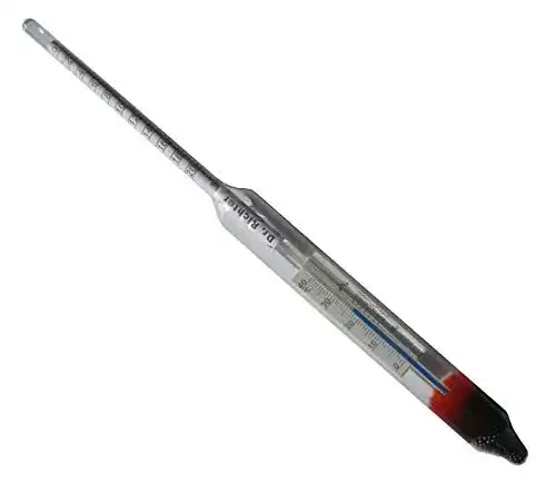 Die beste Bierspindel Dr. Richter mit Thermometer 0-20° Plato Würzespindel 2026 Test Bestseller Bierspindel Dr. Richter mit Thermometer 0-20° Plato Würzespindel