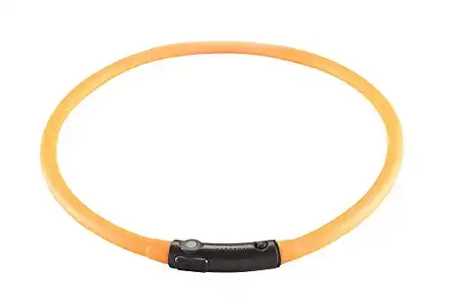 Leuchthalsband Hund Hunter Yukon LED Silikon Leuchtschlauch