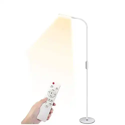 Tageslicht-Stehlampe Henzin LED Dimmbar mit Fernbedienung