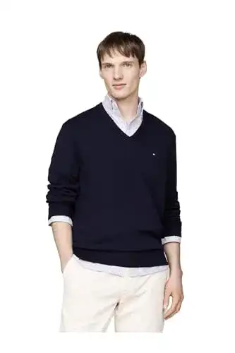 Kaschmir-Pullover Herren Tommy Hilfiger Herren PIMA ORG CTN Cashmere