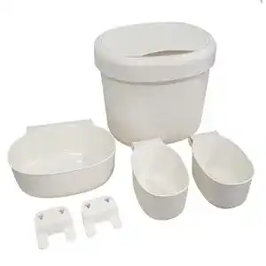 Windeleimer Ikea Behälter 4er-Set, weiß 27 x 23 x 26 cm