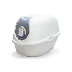 Katzentoilette Karlie Smart Cat L: 52 cm B: 39 cm H: 41 cm grau