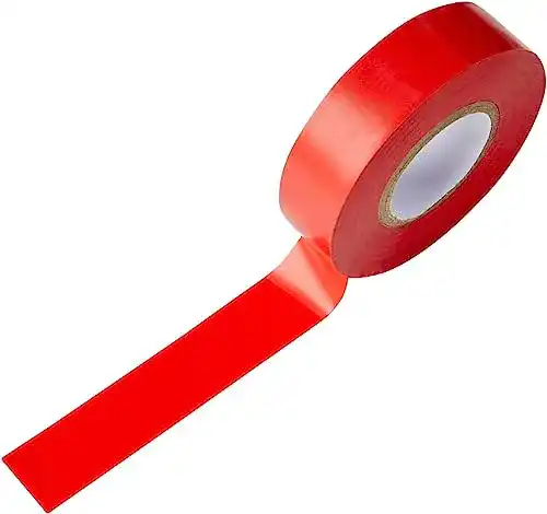 Isolierband Mercury ETRP8, 19 mm x 20 m, Rot, 1 Rolle
