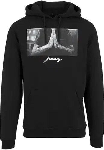 Hoodie Herren Mister Tee Herren Pray Hoody