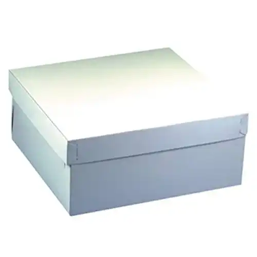 Tortenbox PAPSTAR Tortenkarton Kuchenkarton, eckig 10 Stück