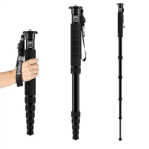 Die beste Einbeinstativ SIRUI P-306 Aluminium, Höhe: 155 cm 2026 Test Bestseller Einbeinstativ SIRUI P-306 Aluminium, Höhe: 155 cm