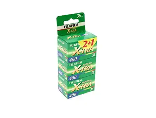 35mm-Film Fujifilm Fuji Superia X-TRA 400-36 Film (Farbe, 3er Pack)