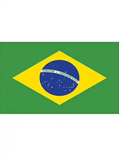 Brasilien-Flagge TrendClub100 ® Fahne „Brasilien Brazil BR“